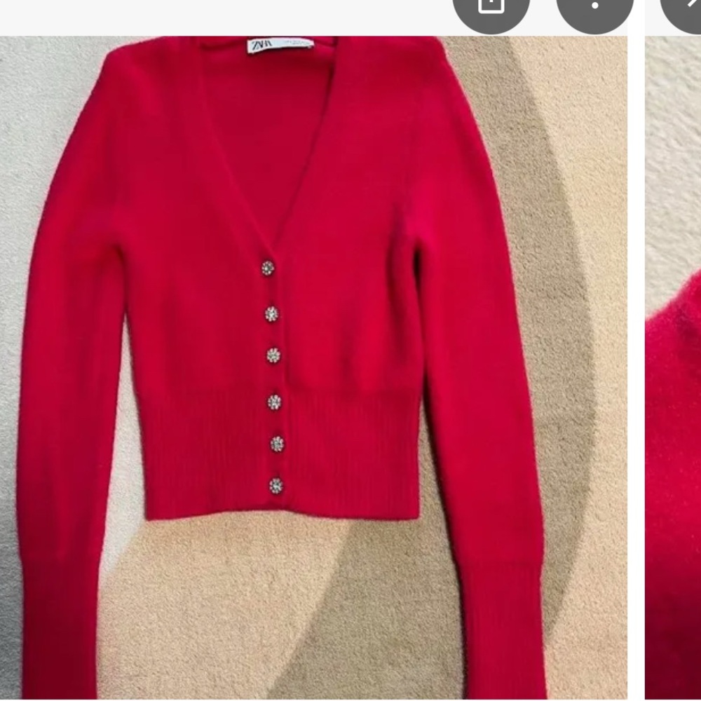Zara Women's Red Sweater